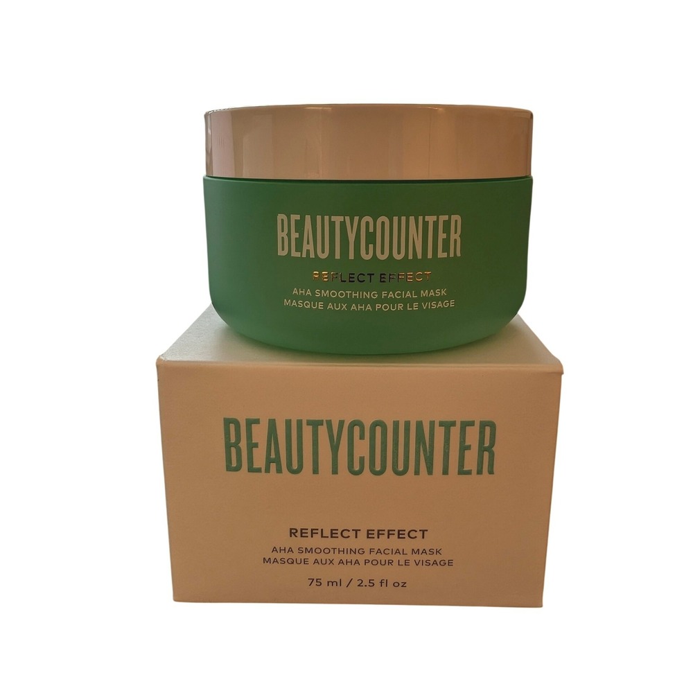 Beautycounter Reflect Effect AHA Smoothing Facial Mask 75ml 2.5oz New in Box